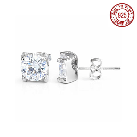 ARETE PLATEADO CÍRCULO CRISTAL