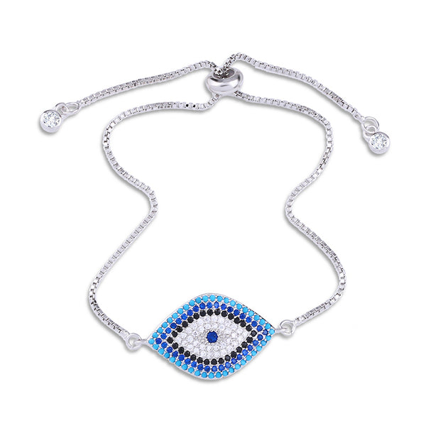 Pulsera Ajustable Ojo Rombo